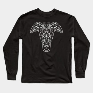 Galgo Dog Tribal Long Sleeve T-Shirt